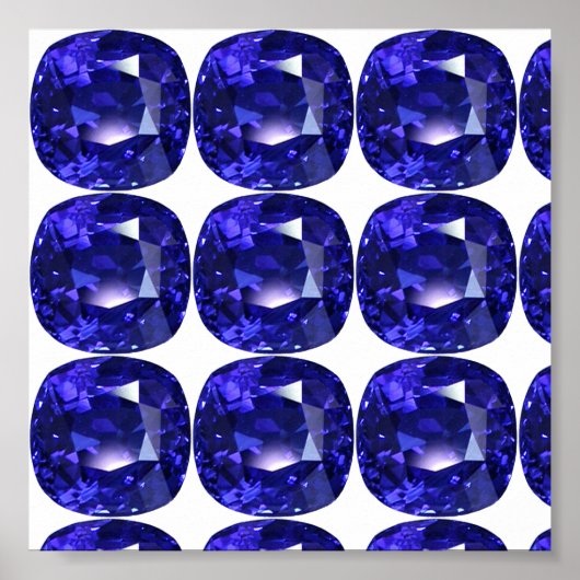Blue Sapphire Poster (Voorkant)
