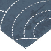 Blue Sashiko Korte Tafelloper (Hoek)