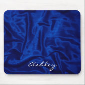 Blue Satin - Computer Mousepad Muismat (Voorkant)