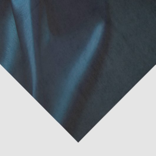 Blue Satin Luxury Tissuepapier (Detail)