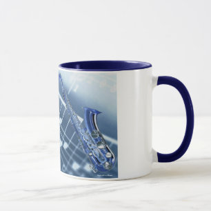 Blue Saxophone Mok