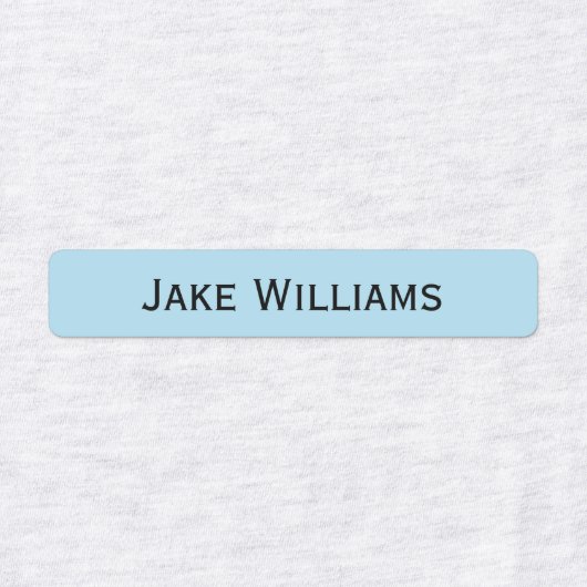 Blue School Clothing Kids' Labels (Design 1)