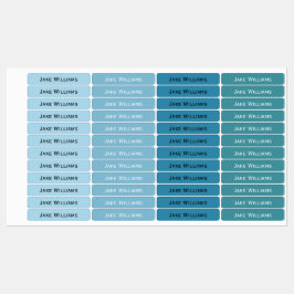 Blue School Clothing Kids' Labels