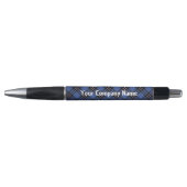 Blue Scottish Tartan Plaid Pen (Voorkant)