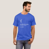 Blue Screen of Death Funny Windows Error Message T-shirt (Voorkant volledig)