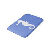 Blue Seahorse Bath Mat (Gekanteld)