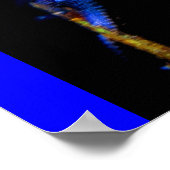 Blue Seahorse CB Poster (Hoek)