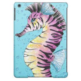 Blue Seahorse Zebra iPhone 13 Hoesje