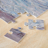 Blue Seascape door Renoir Impressionist Painting Legpuzzel (Zijkant)