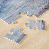 Blue Seascape door Renoir Impressionist Painting Legpuzzel (Zijkant)