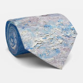 Blue Seascape door Renoir Impressionist Painting Stropdas (Opgerold)