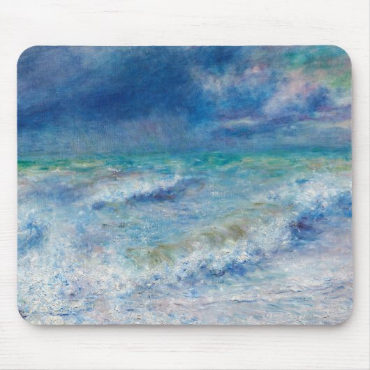 Blue Seascape van Renoir Muismat (Voorkant)