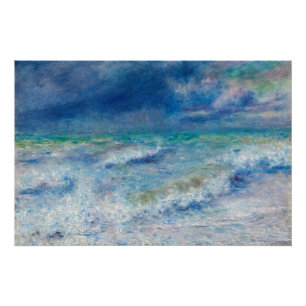 Blue Seascape van Renoir Perfect Poster