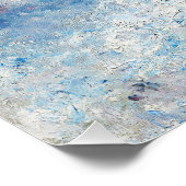 Blue Seascape van Renoir Perfect Poster (Hoek)