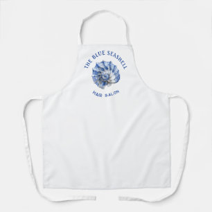 Blue Seashell Logo Schort