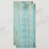 Blue Seashell op het menu Beach Weddenschap met ho (Voorkant / Achterkant)