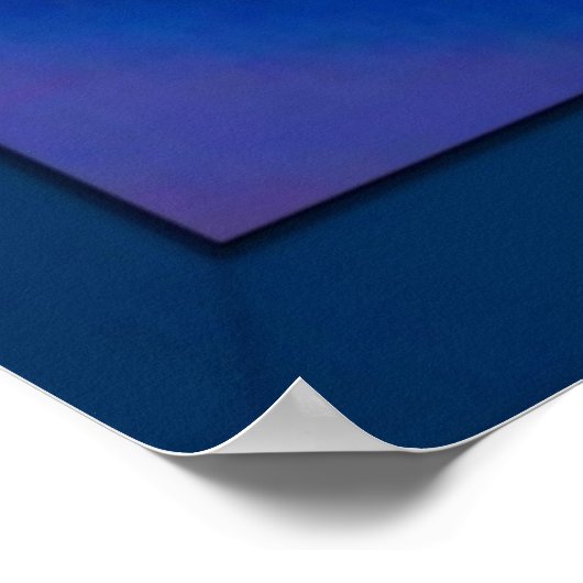 Blue Seashell Print (Hoek)