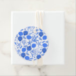 Blue Seashells Beach Colorful Cute Custom Bedankjes Labels<br><div class="desc">Blauwe schelpen patroon cadeau label met ruimte voor uw eigen tekst op de rug. Klik hierboven op "personaliseren" om de achterkant aan te passen met uw eigen tekst of gewoon leeg te laten om met de hand berichten te schrijven. Check mijn shop voor meer kleuren en stijlen! Plus bijpassende cadeauverpakking,...</div>