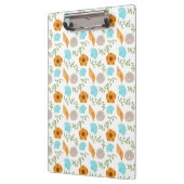 Blue Seashells Sea Snail Orange Flower Klembord (Links)