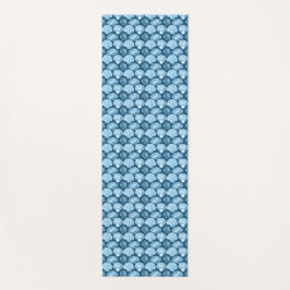 Blue Seashells Yoga Mat – voor sereniteit en comfo