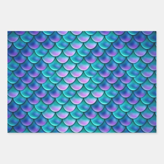 Blue Seaside Collectie Inpakpapier Vel (Voorkant)