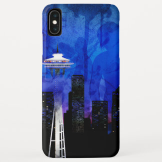 Blue Seattle Washington. Case-Mate iPhone Case