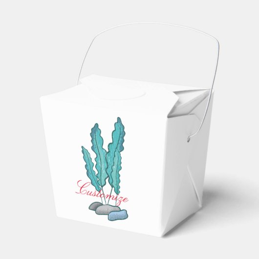 Blue Seaweed Algae Thunder_Cove Bedankdoosjes (Voorkant Zijde)