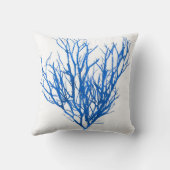 Blue Seaweed no.10 stranddecor Kussen (Achterkant)