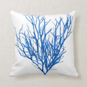 Blue Seaweed no.10 stranddecor Kussen