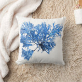 Blue Seaweed no.6 Coastal Living Decor Kussen (Deken)