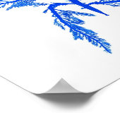 Blue Seaweed Print nr. 7 Coastal Botanical Print. (Hoek)