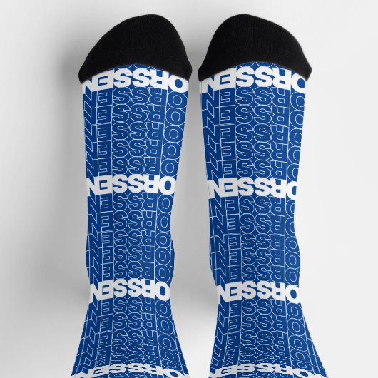 Blue Seniors Seniors Seniors Socks Sokken (Top)