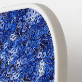 Blue Sequin Signature Pickleball Paddle (Links Detail)