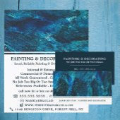 Blue Shade, Painter & Decorator Adverteren Flyer