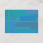 Blue Shades - Chubby Visitekaartje (Achterkant)