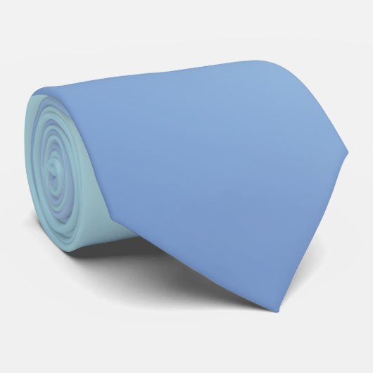 Blue Shades Schabre Gradient Blur Abstract Design Stropdas (Opgerold)