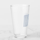 Blue Shadow Patroon Glas (Rechts)