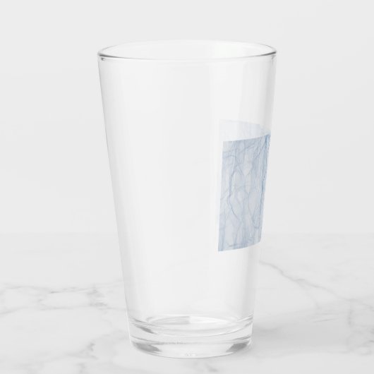 Blue Shadow Patroon Glas (Rechts)