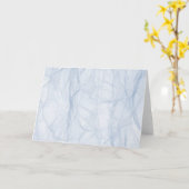 Blue Shadow Patroon Kaart (Gele Bloem)