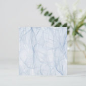 Blue Shadow Patroon Kaart (Staand voorkant)