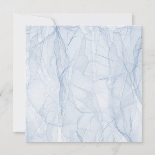 Blue Shadow Patroon Kaart (Voorkant)