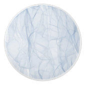 Blue Shadow Patroon Keramische Knop (Voorkant)