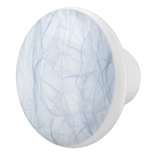 Blue Shadow Patroon Keramische Knop (Rechts)