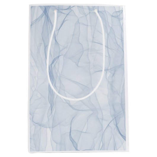 Blue Shadow Patroon Medium Cadeauzakje (Voorkant)