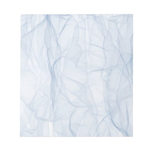 Blue Shadow Patroon Notitieblok (Voorkant)