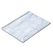 Blue Shadow Patroon Notitieboek (Linkerzijde)