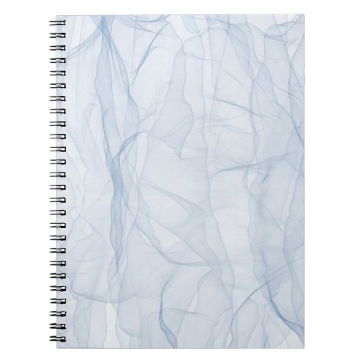 Blue Shadow Patroon Notitieboek (Voorkant)