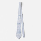 Blue Shadow Patroon Stropdas (Voorkant)