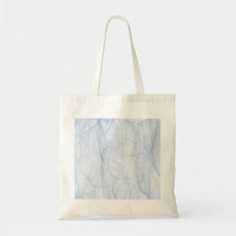 Blue Shadow Patroon Tote Bag