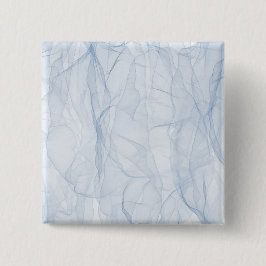 Blue Shadow Patroon Vierkante Button 5,1 Cm